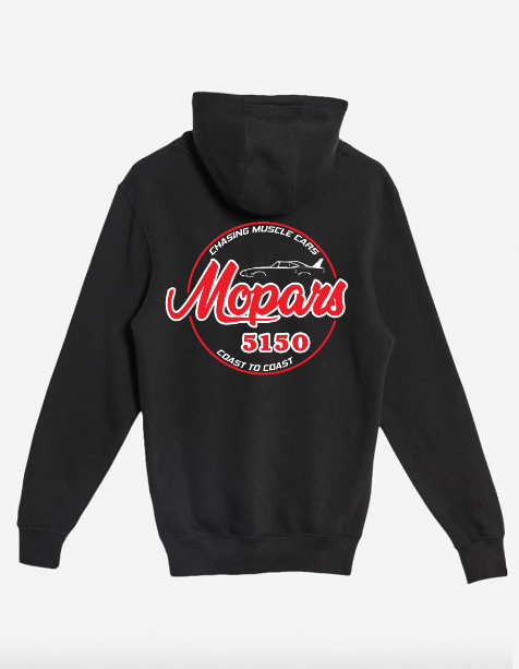 Mopars5150 Coast to Coast Black Pullover Hoodie