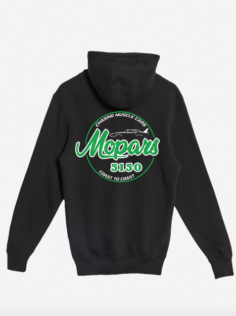 Mopars5150 Coast to Coast Black Pullover Hoodie