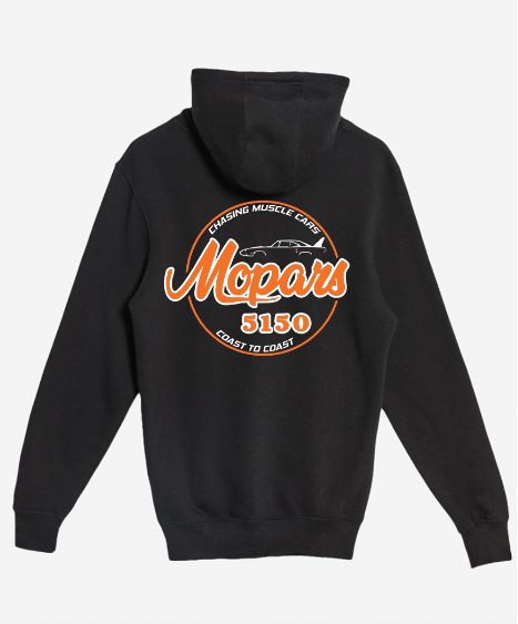 Mopars5150 Coast to Coast Black Pullover Hoodie