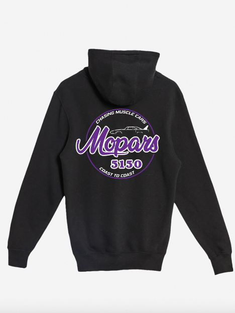 Mopars5150 Coast to Coast Black Pullover Hoodie