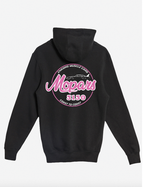 Mopars5150 Coast to Coast Black Pullover Hoodie