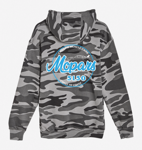 Mopars5150 Coast to Coast Slate Camo Pullover Hoodie