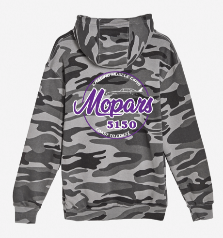 Mopars5150 Coast to Coast Slate Camo Pullover Hoodie