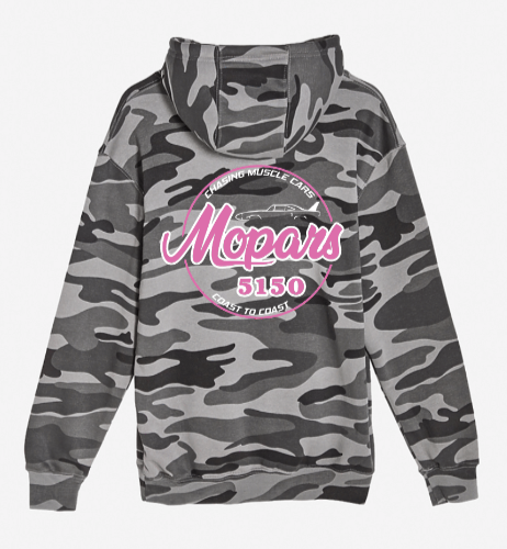 Mopars5150 Coast to Coast Slate Camo Pullover Hoodie
