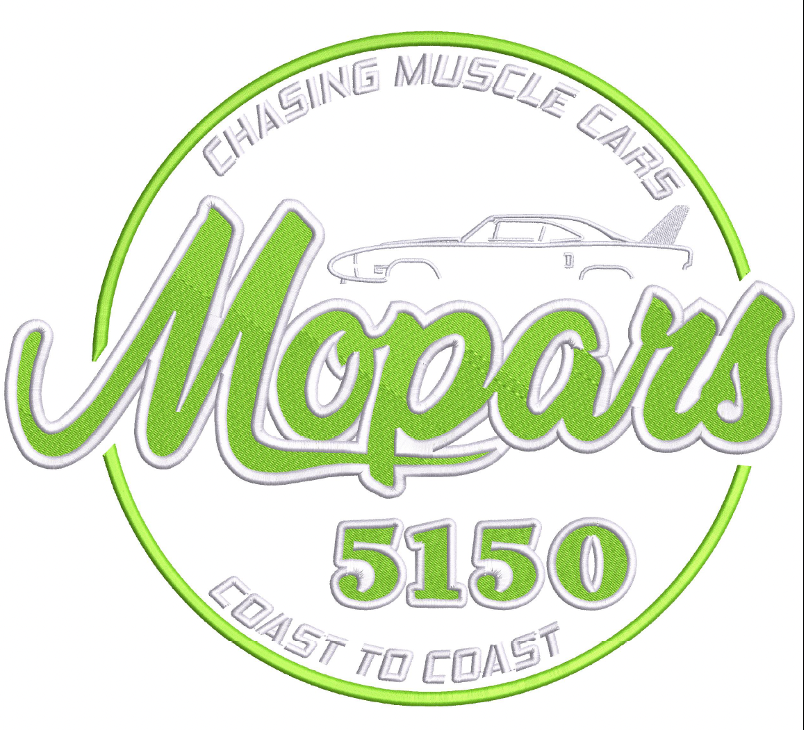 Mopars5150 Green Design "Chasing Muscle Cars" Jacket