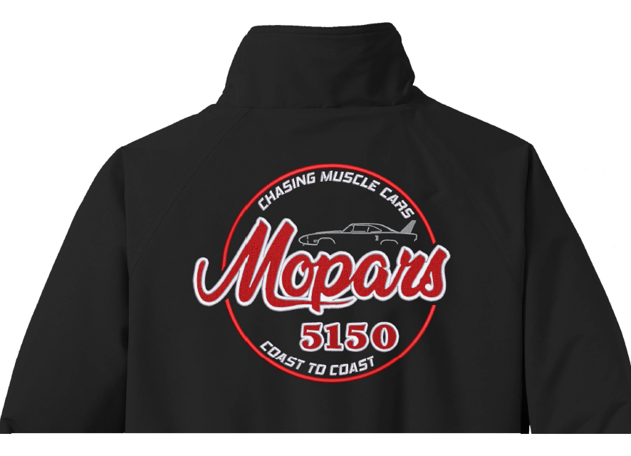 Mopars5150 Red Design "Chasing Muscle Cars" Jacket