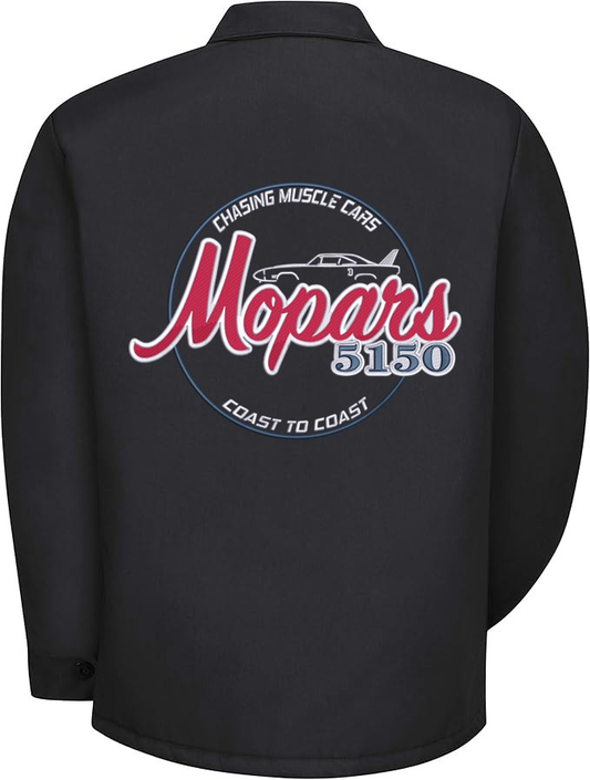 NEW Mopars5150 Red White & Blue Design "Chasing Muscle Cars" Jacket