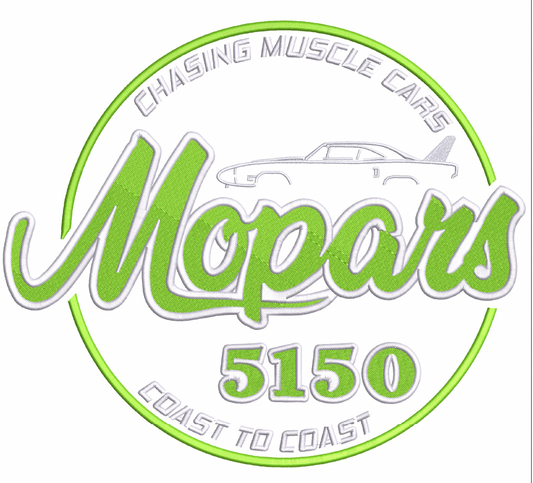 NEW!! Mopars5150 Green Design "Chasing Muscle Cars" Jacket