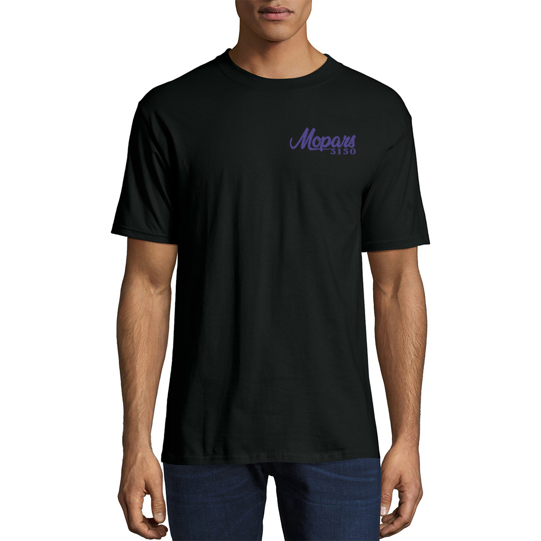 Black Short Sleeve Purple Coast To Coast T Shirt